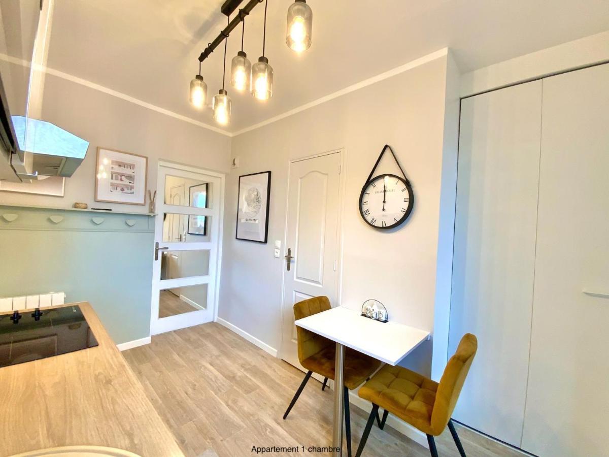 Appartements Chaleureux - 15 Min A Pied De La Gare لو هافر المظهر الخارجي الصورة